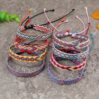 Retro Rhombus Nylon Handmade Women's Bracelets main image 3
