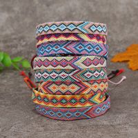 Retro Rhombus Nylon Handmade Women's Bracelets main image 1