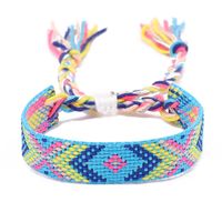 Vintage Style Rhombus Nylon Handmade Tassel Women's Bracelets sku image 3