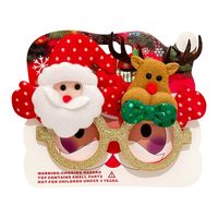 Christmas Cartoon Style Cute Christmas Christmas Tree Santa Claus Elk Plastic Party Carnival Costume Props main image 3