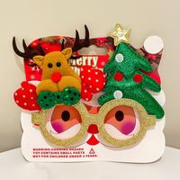 Christmas Cartoon Style Cute Christmas Christmas Tree Santa Claus Elk Plastic Party Carnival Costume Props sku image 7