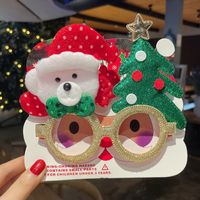 Christmas Cartoon Style Cute Christmas Tree Snowman Nonwoven Party Festival Photography Props sku image 11