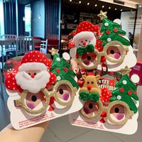 Christmas Cartoon Style Cute Christmas Tree Snowman Nonwoven Party Festival Photography Props main image 2