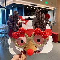 Christmas Cartoon Style Cute Christmas Tree Snowman Nonwoven Party Festival Photography Props sku image 9