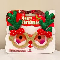 Christmas Cartoon Style Cute Christmas Christmas Tree Santa Claus Elk Plastic Party Carnival Costume Props sku image 2