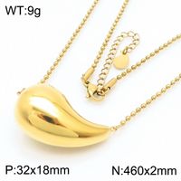 1 Par Estilo Moderno Gotitas De Agua Enchapado Acero Inoxidable Chapados en oro de 18k Pendientes sku image 58