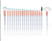 Elegant Artificial Fiber Plastic Handgrip Makeup Brushes 1 Set sku image 4