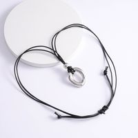 Classic Style Simple Metal Plating Gold Plated Silver Plated Women's Pendant Necklace main image 6