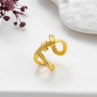 1 Piece Ear Cartilage Rings & Studs Casual Streetwear Shiny Geometric Heart Shape Copper Plating Inlay Zircon sku image 4