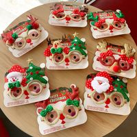 Christmas Cartoon Style Cute Christmas Tree Elk Plastic Party Festival Photography Props main image 1