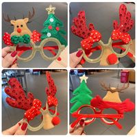 Christmas Cartoon Style Cute Christmas Tree Elk Plastic Party Festival Photography Props main image 5
