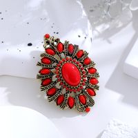 Retro Streetwear Fruit Flower Alloy Inlay Rhinestones Unisex Brooches sku image 8