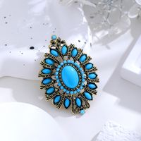 Retro Streetwear Fruit Flower Alloy Inlay Rhinestones Unisex Brooches sku image 9