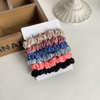 Simple Style Solid Color Cloth Hair Tie sku image 3