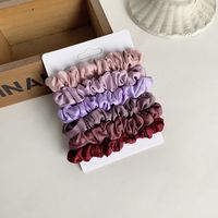 Simple Style Solid Color Cloth Hair Tie sku image 7