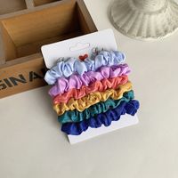 Simple Style Solid Color Cloth Hair Tie sku image 10