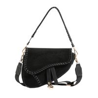 Women's All Seasons Pu Leather Solid Color Streetwear Shell Flip Cover Shoulder Bag Handbag sku image 6