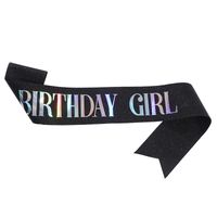 Birthday Letter Glitter Cloth Party Costume Props 1 Piece sku image 36