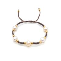 Estilo Simple Estilo Clásico Geométrico Perla Artificial Materiales Mixtos Soga Mujeres Pulsera sku image 2