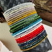 Casual Commute Round Artificial Crystal Knitting Women's Bracelets main image 1