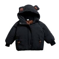 Cute Basic Simple Style Animal Solid Color Pocket Polyester Boys Outerwear main image 2