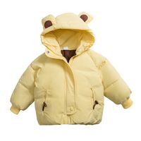 Cute Basic Simple Style Animal Solid Color Pocket Polyester Boys Outerwear main image 3