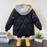 Casual Basic Simple Style Solid Color Pocket Polyester Boys Outerwear main image 4