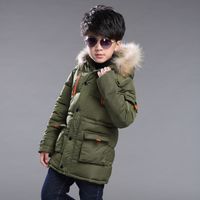 Casual Basic Simple Style Solid Color Polyester Boys Outerwear main image 4