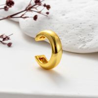 1 Piece Vintage Style Cool Style Geometric Eye Snake Plating Copper 18k Gold Plated Ear Studs sku image 3
