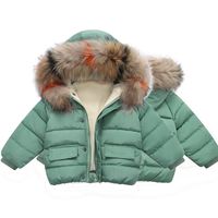 Casual Basic Simple Style Solid Color Polyester Girls Outerwear main image 5