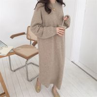 Women's Sweater Long Sleeve Sweaters & Cardigans Casual Solid Color main image 1