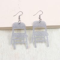 1 Pair Funny Geometric Irregular Arylic Drop Earrings sku image 11