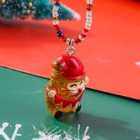 Cute Elk Glass Wholesale Pendant Necklace main image 8