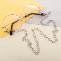 Basic Solid Color Titanium Steel Women's Glasses Chain main image 5