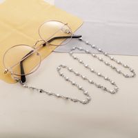 Elegant Solid Color Titanium Steel Women's Glasses Chain main image 2