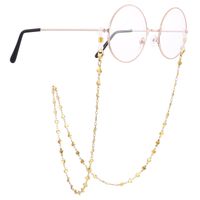 Elegant Solid Color Titanium Steel Women's Glasses Chain sku image 2