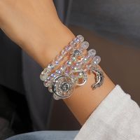 Vacances Lune Plastique Perlé Femmes Bracelets main image 1