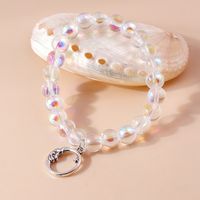 Vacation Moon Plastic Beaded Women's Bracelets main image 9