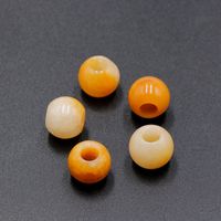 Large Hole Aventurine Jade Agate 12mm Beads Diy Hairpin Bracelets Pendant Jewelry Accessories sku image 6