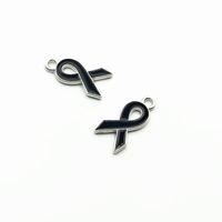 Simple Style Ribbon Alloy Enamel Plating Silver Plated Jewelry Accessories sku image 6