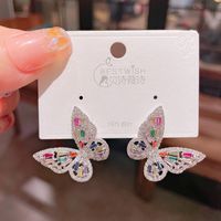 Fashion Butterfly Copper Plating Ear Studs 1 Pair sku image 8