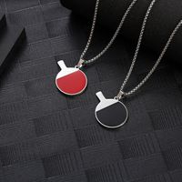 Basic Modern Style Geometric 304 Stainless Steel Epoxy 18K Gold Plated Unisex Pendant Necklace main image 2