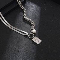 Hip-Hop Star 304 Stainless Steel 18K Gold Plated Unisex Pendant Necklace main image 5