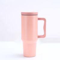 Casual Solid Color Stainless Steel Thermos Cup 1 Piece sku image 2