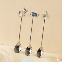 Cute Cartoon Stainless Steel Spoon 1 Piece main image 6