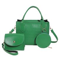 Women's All Seasons Pu Leather Solid Color Streetwear Square Zipper Handbag sku image 4