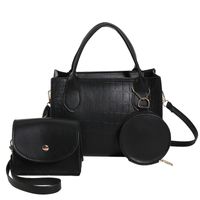 Women's All Seasons Pu Leather Solid Color Streetwear Square Zipper Handbag sku image 5