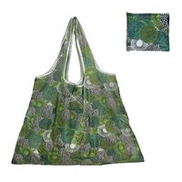 Cute Pastoral Flower Polyester Composite Needle Punched Cotton Shopping Bags sku image 96