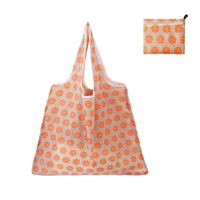 Cute Pastoral Flower Polyester Composite Needle Punched Cotton Shopping Bags sku image 3