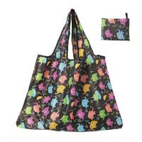 Cute Pastoral Flower Polyester Composite Needle Punched Cotton Shopping Bags sku image 39